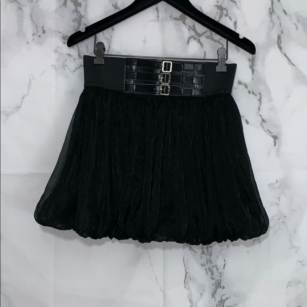Black skirt